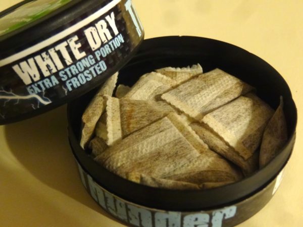 THUNDER Frosted Extra Strong White Dry Portion — изображение 2
